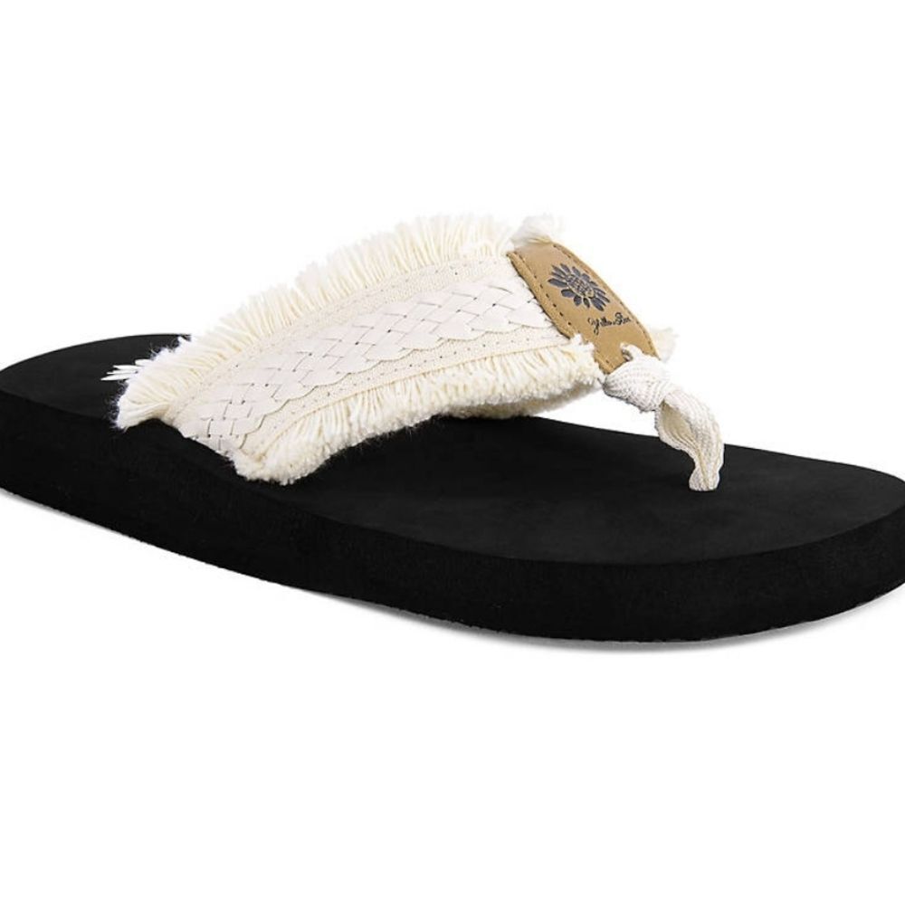 Yellow Box 8.5 Flip Flops
